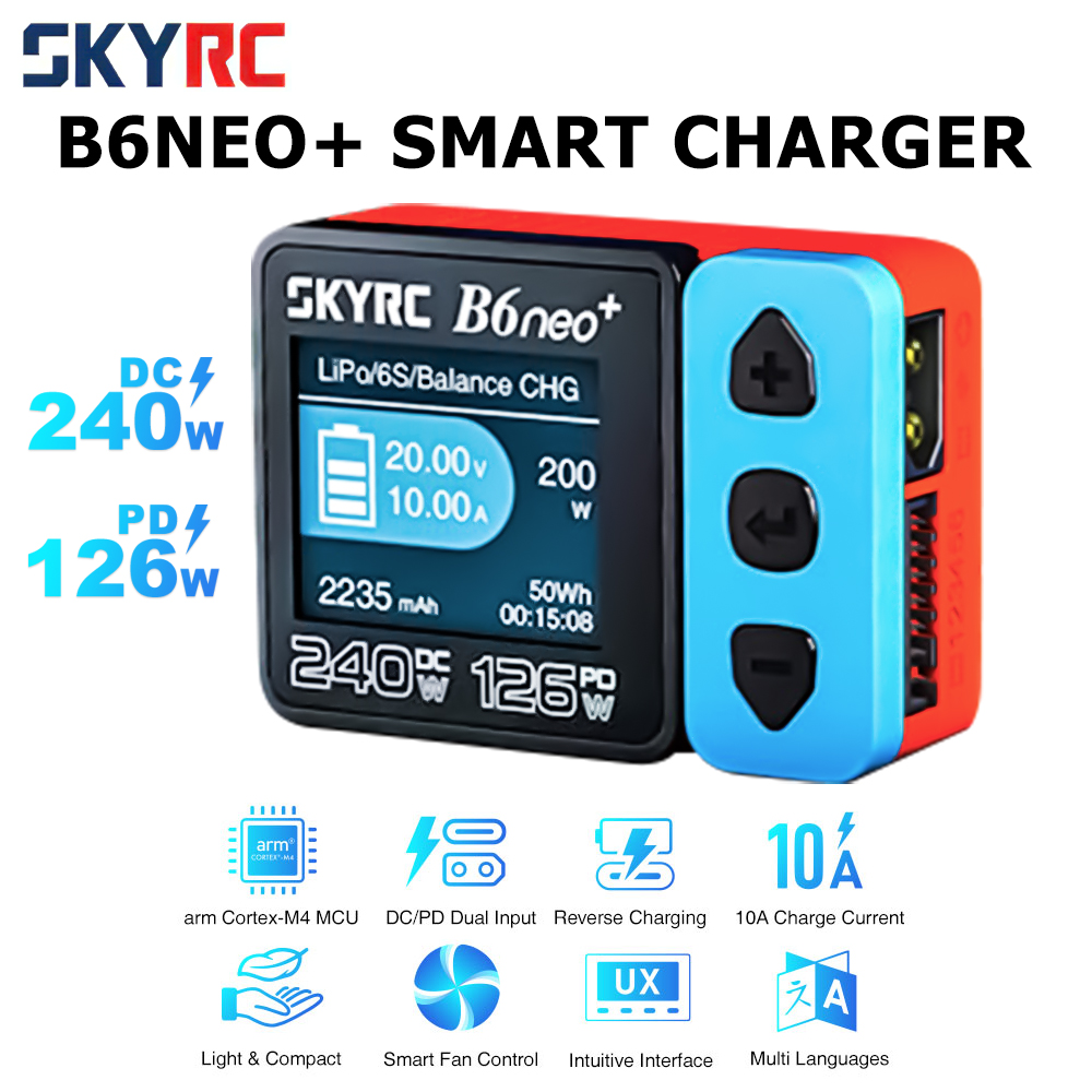 SkyRC B6 Neo Caricabatterie In - Skyrc B6 Neo Smart Charger recensione e prezzo